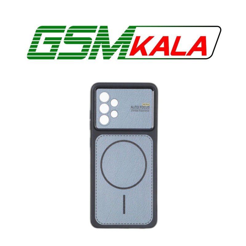 قاب Auto Focus مستطیلی طرح مگ سیف محافظ لنزدار Samsung Galaxy A52 / A52s - مشکی