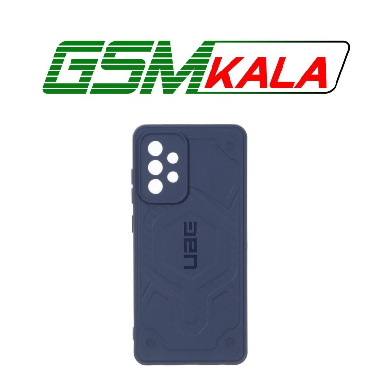 قاب UAG طرح سیلیکون Samsung Galaxy A52 / A52s - سرمه ای