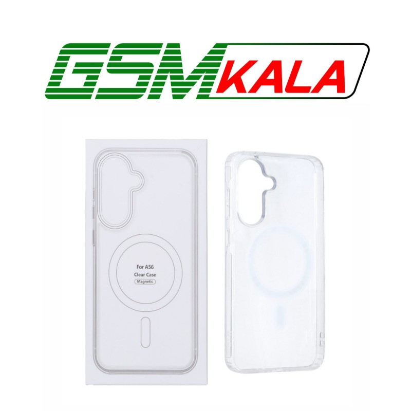 قاب شفاف Samsung Galaxy A56 / A36 با قابلیت شارژ NTC - MagSafe (پک دار)
