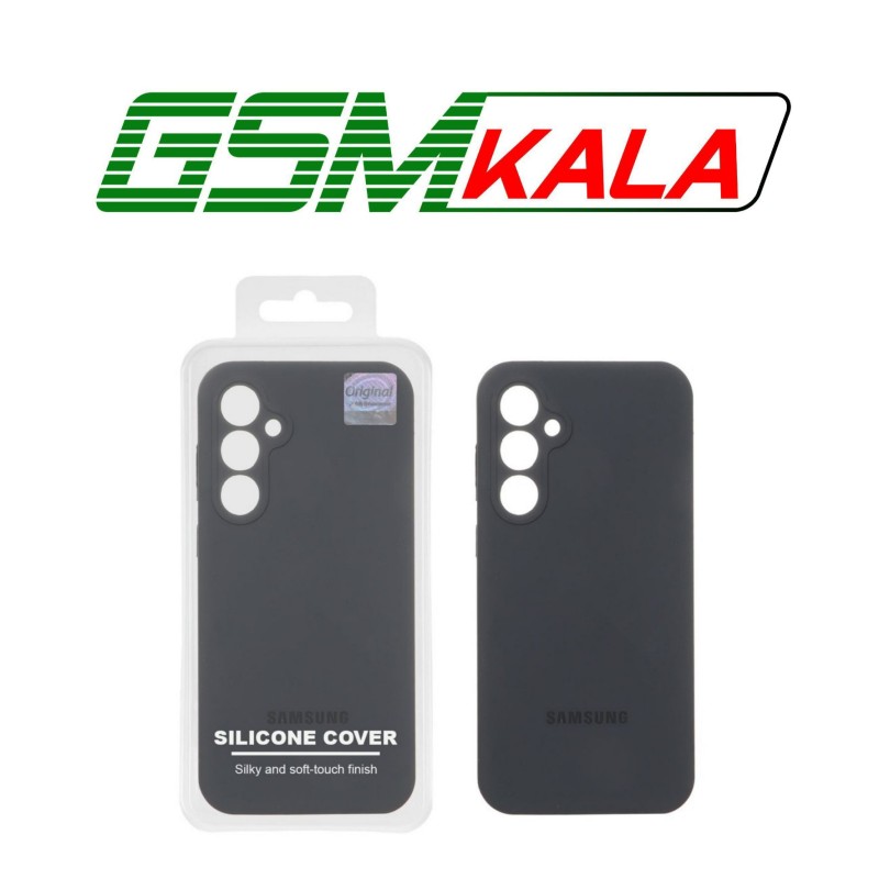 قاب سیلیکونی پاک کنی اورجینال Master Quality مدل Samsung Galaxy S23 FE - ذغالی (پک دار)