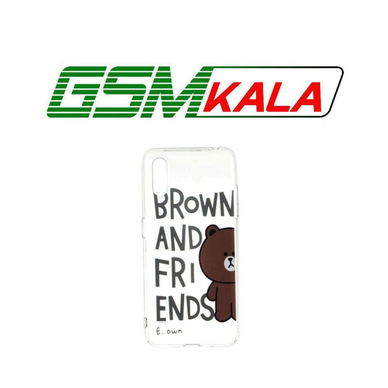 قاب پشت سخت شفاف طرح دار Samsung Galaxy A01 / M01 - طرح 302