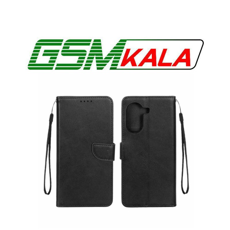 کیف چرمی موبایل مگنتی Xiaomi Poco X7 Pro - مشکی
