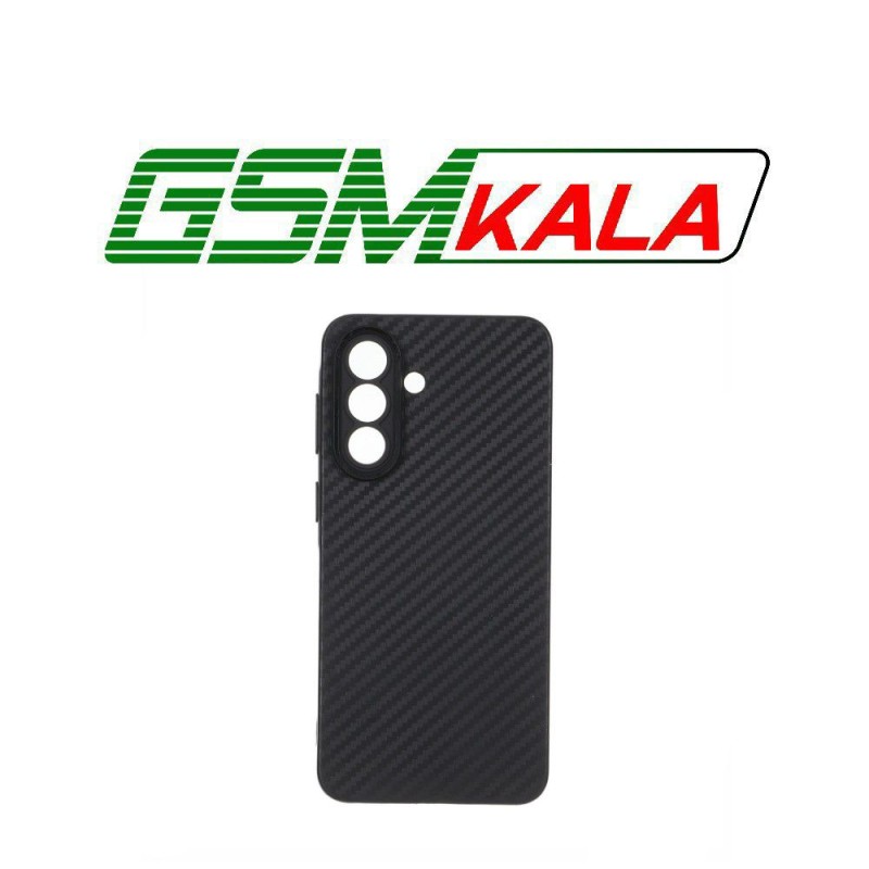 قاب ژله ای هاشور محافظ لنزدار Samsung Galaxy A57 - A576 - مشکی