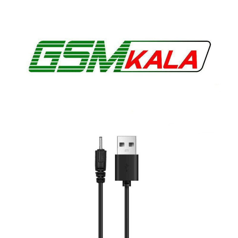 کابل شارژ نوکیا سوزنی ریز - مشکی - DST (گارانتی شش ماهه)