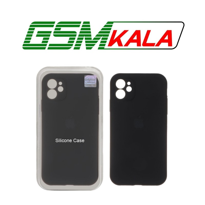 قاب سیلیکونی پاک کنی اورجینال Master Quality مدل Apple iPhone 11 - مشکی