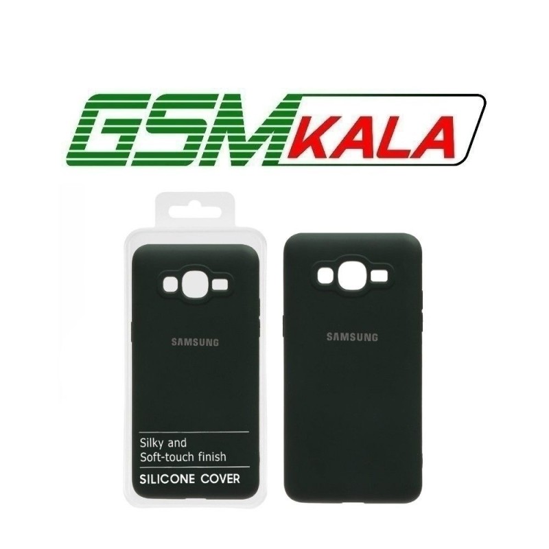 قاب نیو سیلیکون محافظ لنزدار RFF مدل Samsung Galaxy J2 Prime / G530 / Grand Prime - سبز تیره