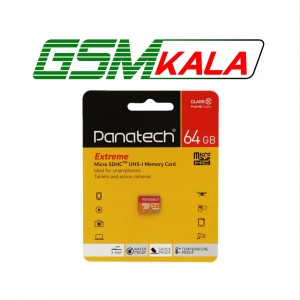 کارت حافظه ۶۴ گیگ پاناتک بدون خشاب Panatech Extreme U3 C10