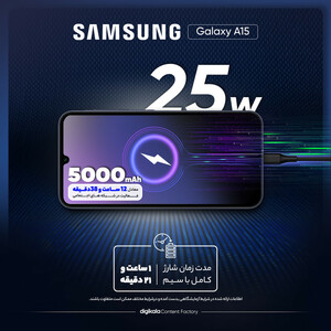 گوشی موبایل سامسونگ مدل Galaxy A15 دو سیم کارت ظرفیت 256 گیگابایت و رم 8 گیگابایت - ویتنام