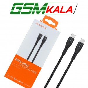 کابل شارژ فست Hicostar Type-C to Type-C مدل HS-59C-C