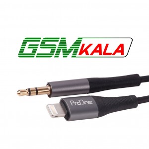 کابل تبدیل ProOne PCA48 Lightning To AUX 1m