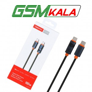 کابل شارژ 1.2 متری PD و فست Tranyoo Type-C To Type-C مدل CC-6