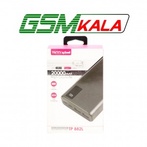 پاوربانک (PD و فست شارژ) TSCO 20W 20000mAh مدل TP 882L