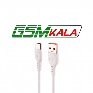 شارژر دیواری 12 وات دنمن DC05T 2.4A + کابل تایپ سی