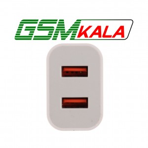 شارژر دیواری 12 وات دنمن DC05T 2.4A + کابل تایپ سی