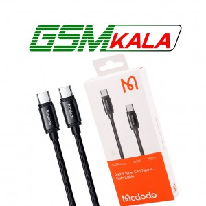 کابل تبدیل فست شارژ Mcdodo CA-3681 Type-C to Type-C PD 5A 240W 2m