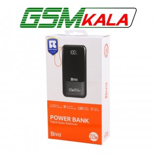 پاور بانک فست شارژ بیوا BP-022 PD 22.5W ظرفیت 30000 میلی آمپر ساعت