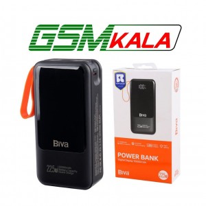 پاور بانک فست شارژ بیوا BP-022 PD 22.5W ظرفیت 30000 میلی آمپر ساعت