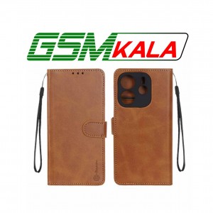 کیف موبایل (عسلی) مگنتی Nillkin مدل Xiaomi Redmi Note 14 4G