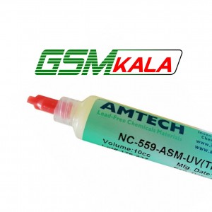 خمیر فلکس اورجینال سرنگی امتک AMTECH NC-559-ASM-UV(TPF)