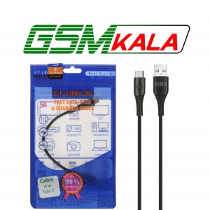 کابل شارژ (20 سانتی متر) پاوربانک ET-LINK Type-C