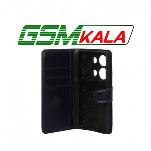 کیف چرمی مگنتی محافظ لنزدار Xiaomi Redmi Note 13 Pro 4G - Poco M6 Pro 4G