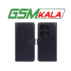 کیف چرمی مگنتی محافظ لنزدار Xiaomi Redmi Note 13 Pro 4G - Poco M6 Pro 4G