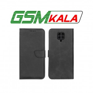 کیف چرمی موبایل مگنتی محافظ لنزدار Xiaomi Redmi Note 9S - Redmi Note 9 Pro - Redmi Note 9 Pro Max