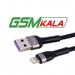 کابل آیفونی فست شارژ Verity CB-3158i 1m