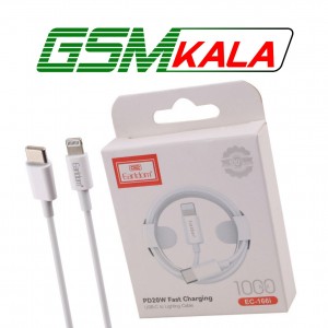 کابل تبدیل فست شارژ Earldom EC-166i Type-C to Lightning PD 20W 1m