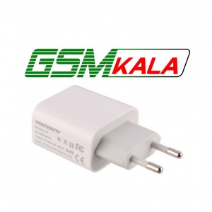 شارژر دیواری 12 وات دنمن DC05T 2.4A + کابل تایپ سی