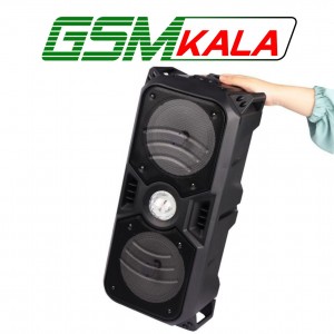 اسپیکر چمدانی بلوتوثی گریت نایس GTS-2075 + میکروفون و ریموت کنترل