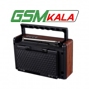 رادیو اسپیکر بلوتوثی رم و فلش خور خورشیدی KBroad KTF-2208