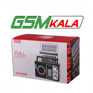 رادیو اسپیکر بلوتوثی رم و فلش خور خورشیدی KBroad KTF-2208