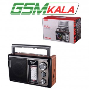 رادیو اسپیکر بلوتوثی رم و فلش خور خورشیدی KBroad KTF-2208