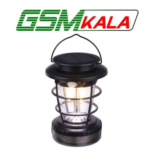 چراغ قوه فانوسی شارژی خورشیدی ریسه دار HOP-8819