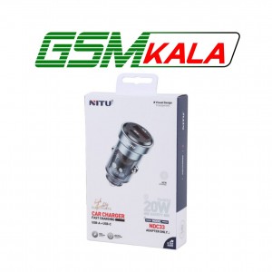 شارژر فندکی فست شارژ Nitu NDC33 3A QC3.0 PD 20W