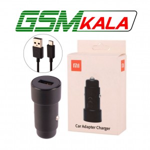 شارژر فندکی CZCDQ03BY 1.5A 7.5W + کابل میکرو یو اس بی