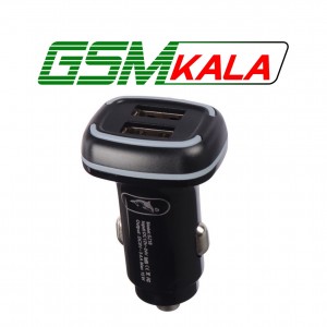 شارژر فندکی فست شارژ Sky Dolphin SZ18T 3.4A 15W + کابل تایپ سی