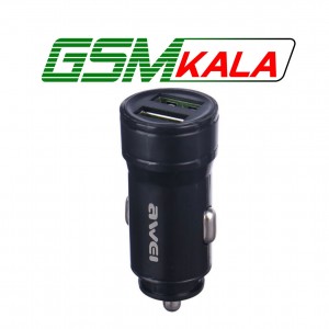 شارژر فندکی فست شارژ Awei C-830 2.4A 12W