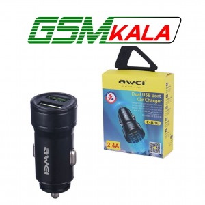 شارژر فندکی فست شارژ Awei C-830 2.4A 12W