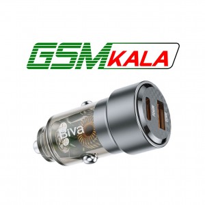 شارژر فندکی فست شارژ Biva CC-09 5A QC3.0 PD 75W