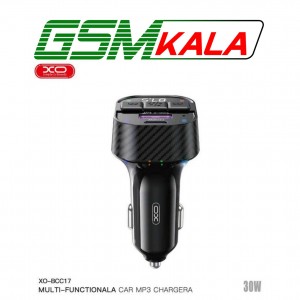 شارژر فندکی + FM Player بلوتوثی  XO XO-BCC17 30W