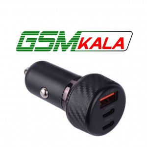 شارژر فندکی فست شارژ Oxygen AC-06 3A QC3.0 PD 60W