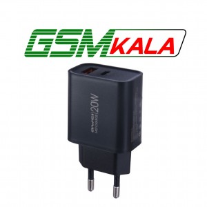 شارژر دیواری 20 وات اوی PD60-EU QC3.0 PD 3A