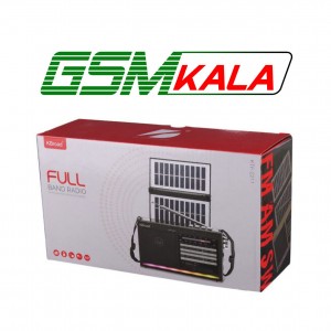 رادیو اسپیکر بلوتوثی رم و فلش خور خورشیدی KBroad KTF-2211