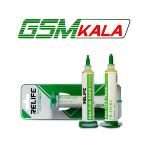 خمیر فلکس سرنگی Relife RL-420-UV 10ml