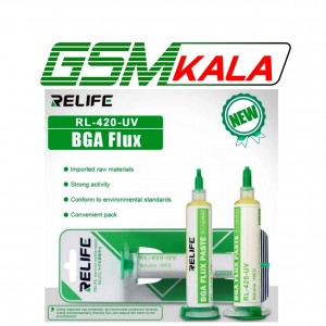 خمیر فلکس سرنگی Relife RL-420-UV 10ml