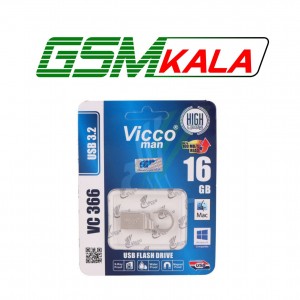 فلش 16 گیگ ویکومن Vicco Man VC366 USB3.2