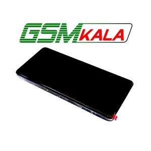 تاچ و ال سی دی OLED JC با فریم کارتن آبی گوشی سامسونگ LCD SAMSUNG A52 4G - A52S 5G