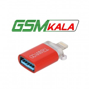 تبدیل Tranyoo USB3.0 TO Lightning مدل T-E40 - قرمز